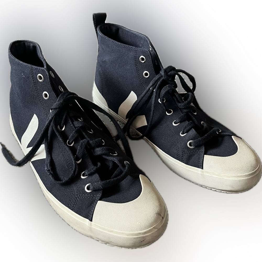Mens Veja Wata II Ripstop High-Top Sneakers EU 46 / US 12